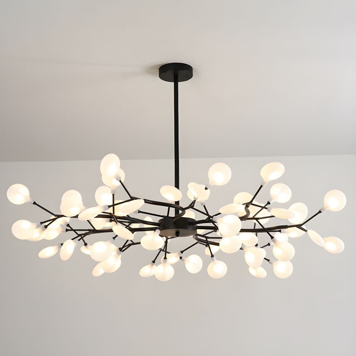 Chandeliers de Diseño Moderno con Forma de Satélite y Efecto Luciérnaga – Varios Tamaños Disponibles 13