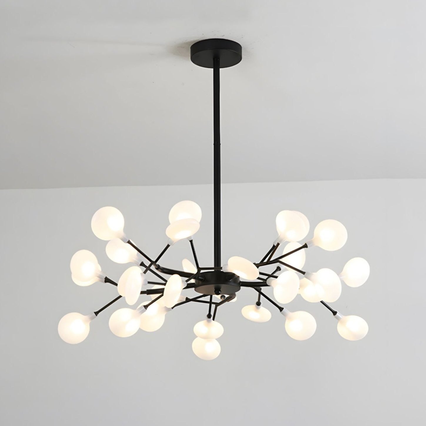 Chandeliers de Diseño Moderno con Forma de Satélite y Efecto Luciérnaga – Varios Tamaños Disponibles 15