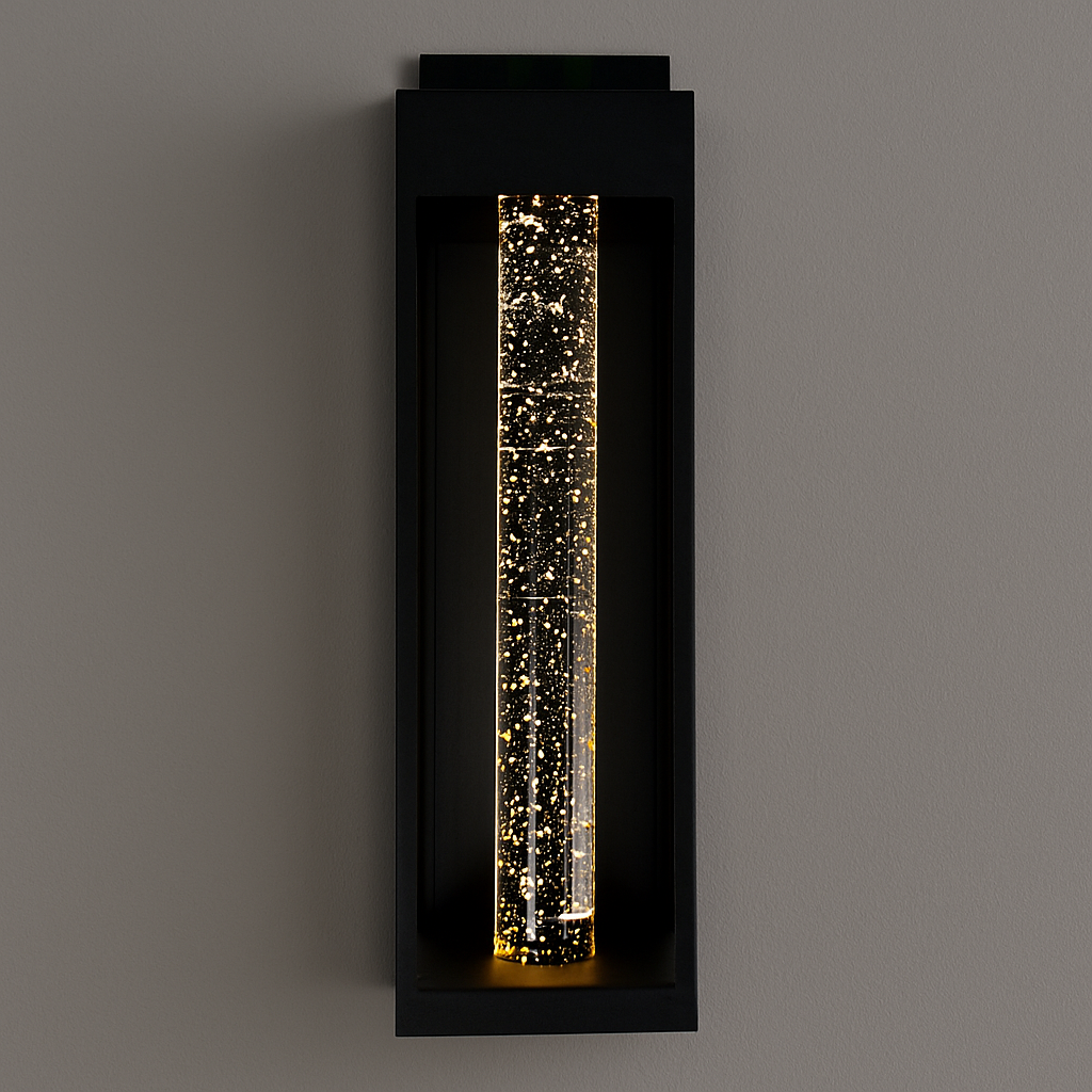 Aplique de pared exterior LED Portela en la entrada de una casa – imagen 4
