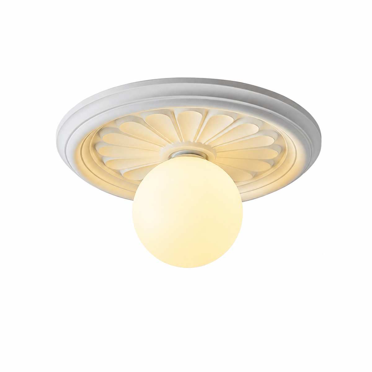 Plafón de techo con relieve Florela – vista principal