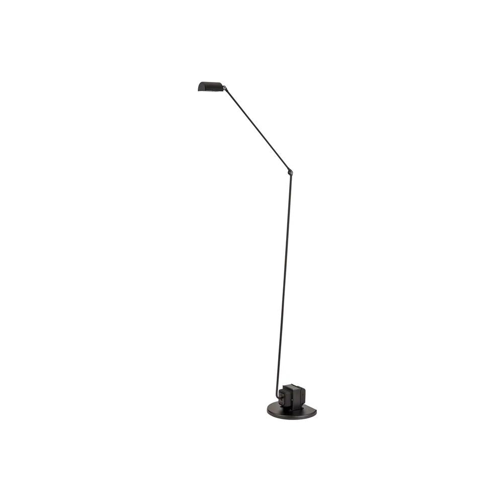 Lámpara de pie de lectura LED Iradia – color negro