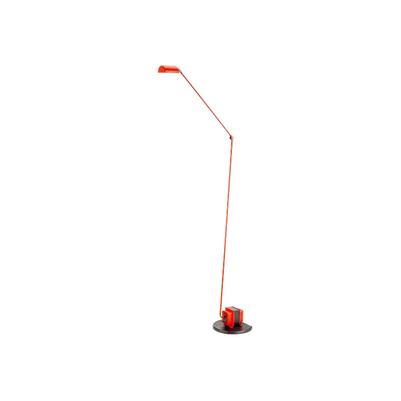 Lámpara de pie de lectura LED Iradia – color rojo