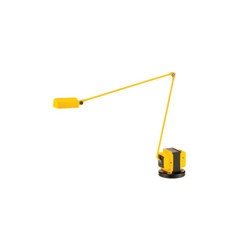 Lámpara de escritorio articulada Brazela – amarillo