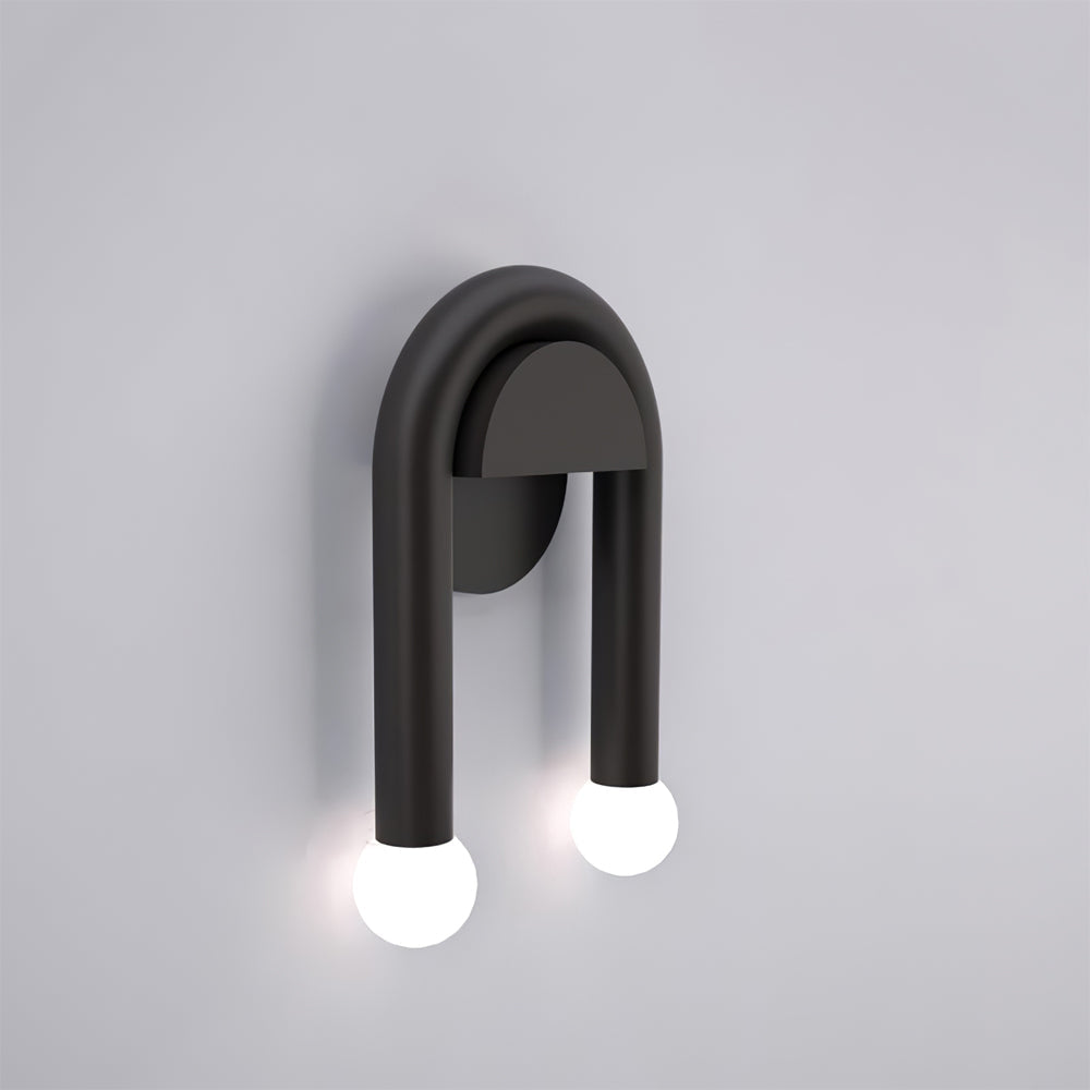 NovaLuz – Lámpara de Pared Negro Herradura Moderna con Estilo y Eficiencia
