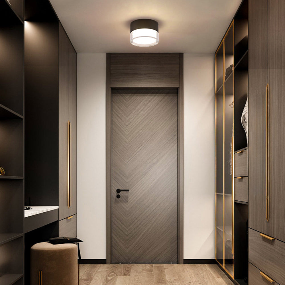Downlights LED de Techo Compactos en Blanco y Negro para Pasillos – Eficiencia Energética y Diseño Minimalista 6