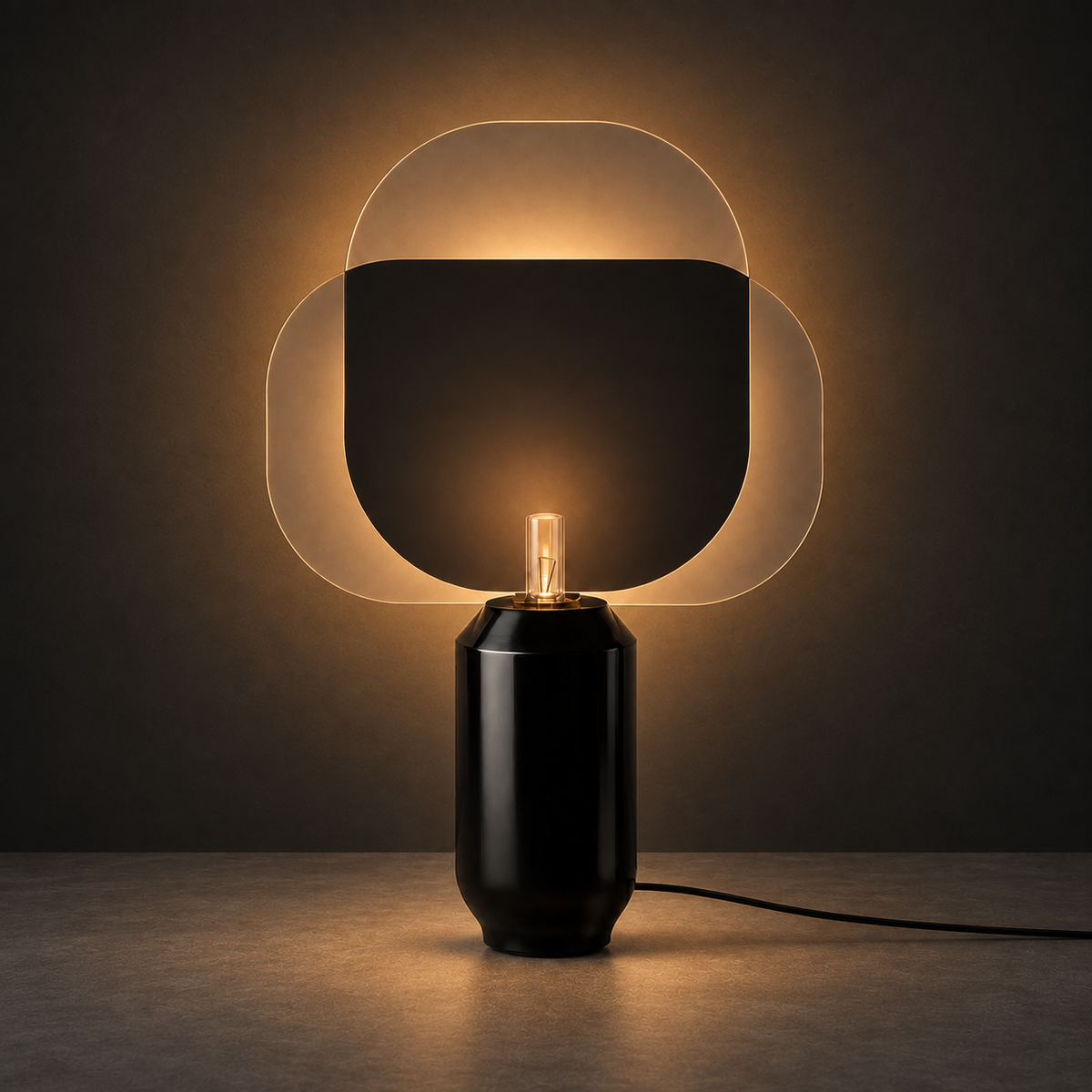 Lámpara de mesa eclipse Nublara – vista principal