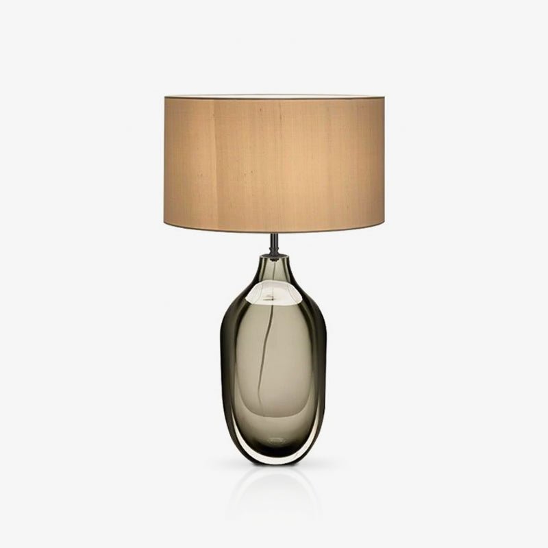 Lámpara de mesa de cristal ahumado Ruminia – vista principal