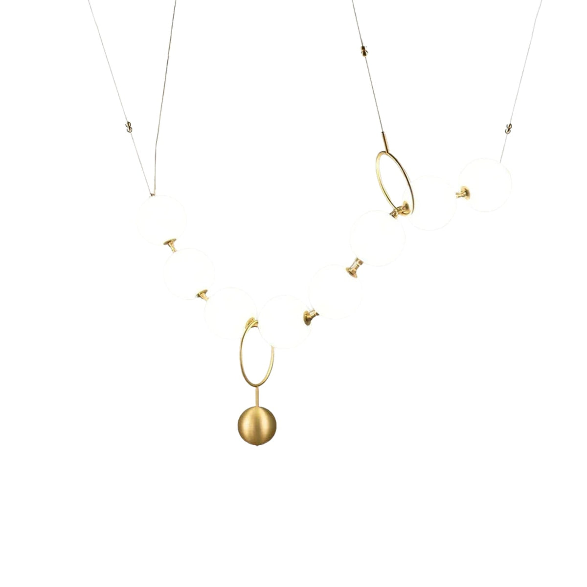 Lámpara colgante collar de globos Collaria – vista principal