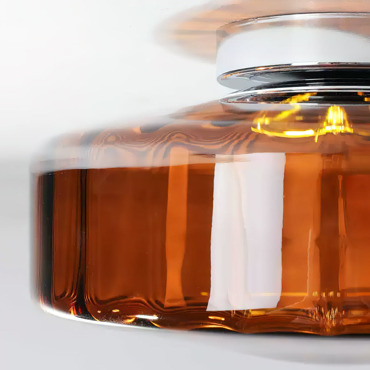 Plafón de cristal ondulado Ondalia en un recibidor acogedor – imagen 22
