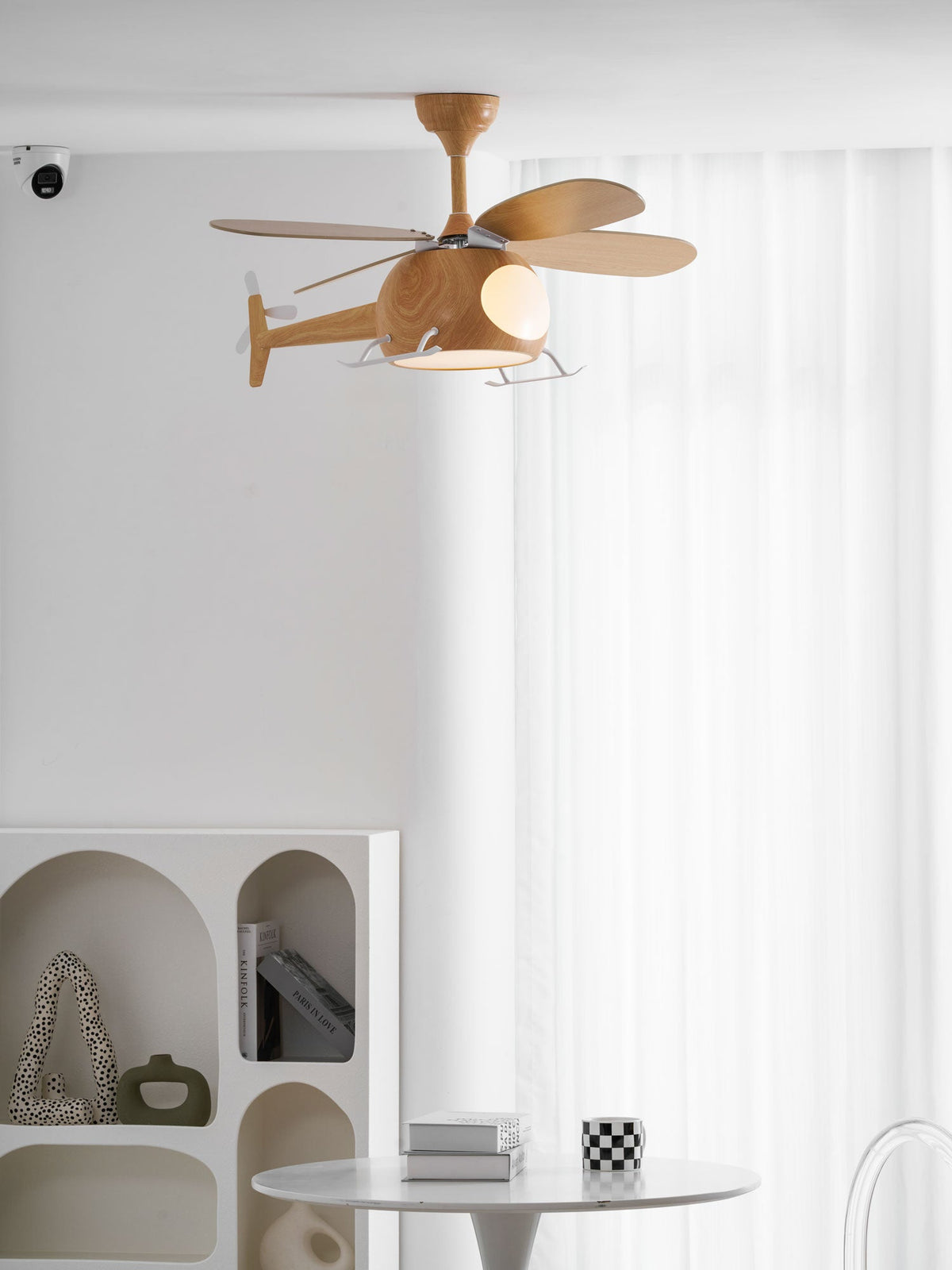Ventilador de techo infantil con luz Vuelito en una habitación infantil – imagen 14