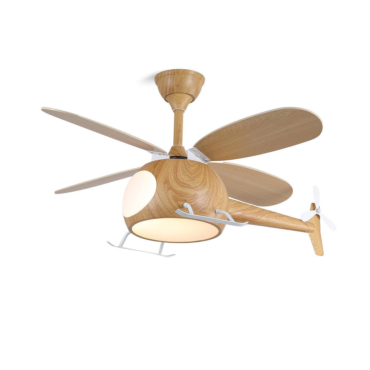 Ventilador de techo infantil con luz Vuelito en una habitación infantil – imagen 40