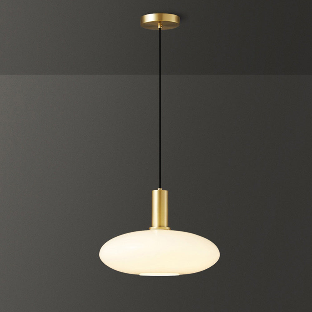 Iluminación Colgante Moderna para Isla de Cocina - Diseño Elegante en Latón y Vidrio 10