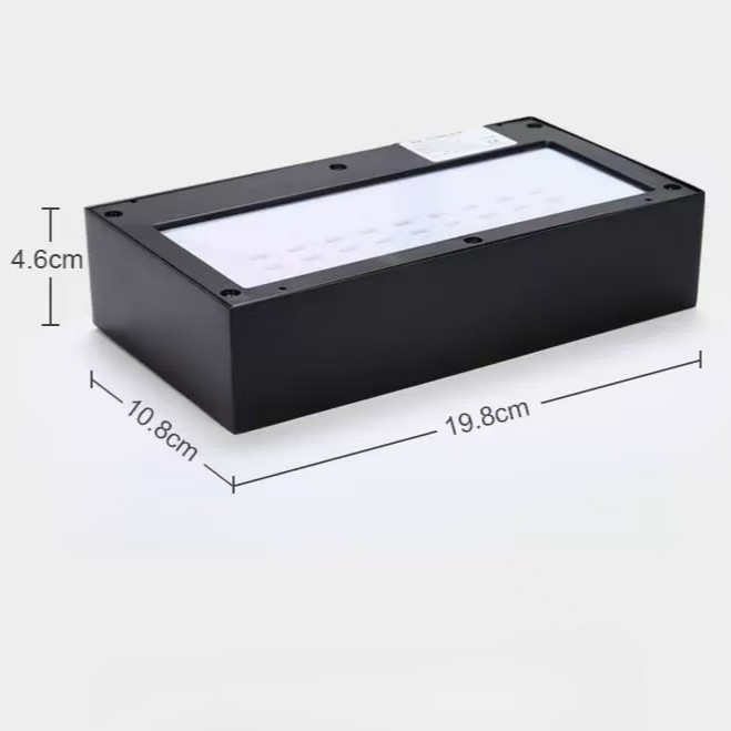 Aplique solar de pared exterior Kosora – medidas del aplique