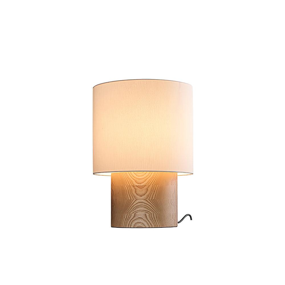 Lámpara de mesa de madera Sabiela – en madera natural