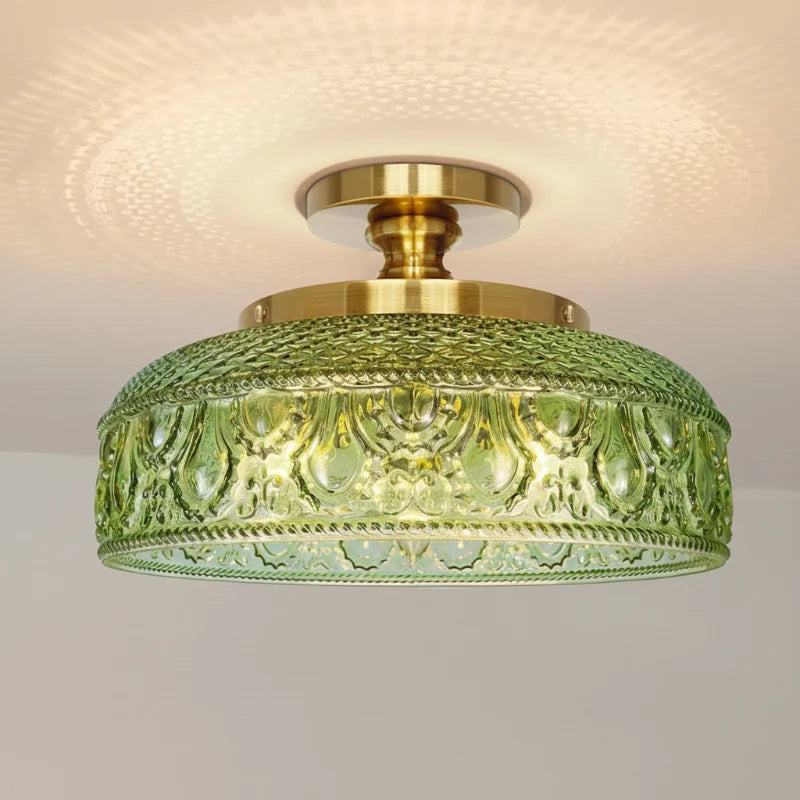 Plafón de cristal texturizado Bisel – vista principal