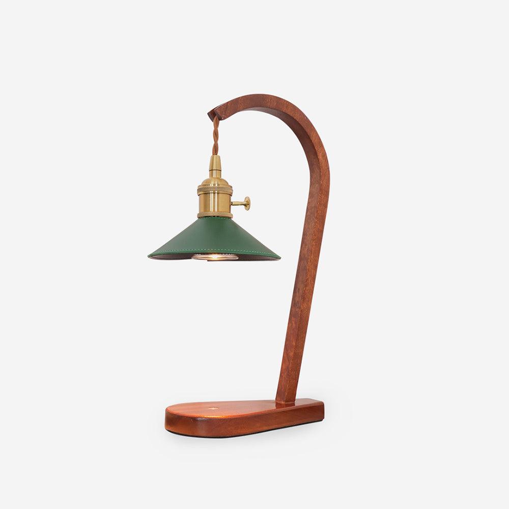 Lámpara Calentadora de Velas con Diseño Elegante y Base de Madera Sólida – Ideal para Difusión de Aroma Interior 1