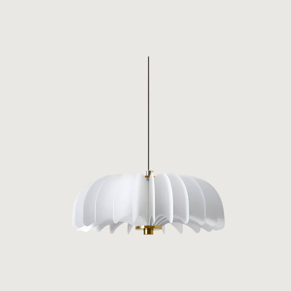 Lámpara Colgante Blanca Minimalista Nórdica de Alabastro para Cocina y Comedor 5