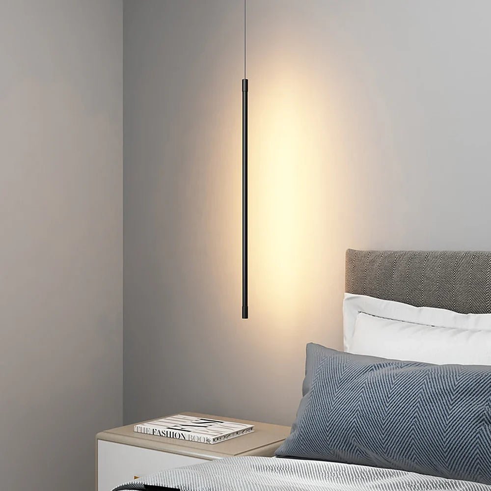 Lámpara Colgante LED Minimalista de Aluminio para Techo Moderno – Diseño Elegante y Eficiente Energéticamente 4
