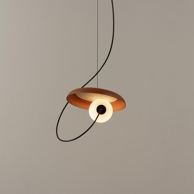 Lámpara Colgante LED Moderna de Aluminio con Diseño Artístico – Lámpara de Techo E27 para Hogar y Restaurante 6