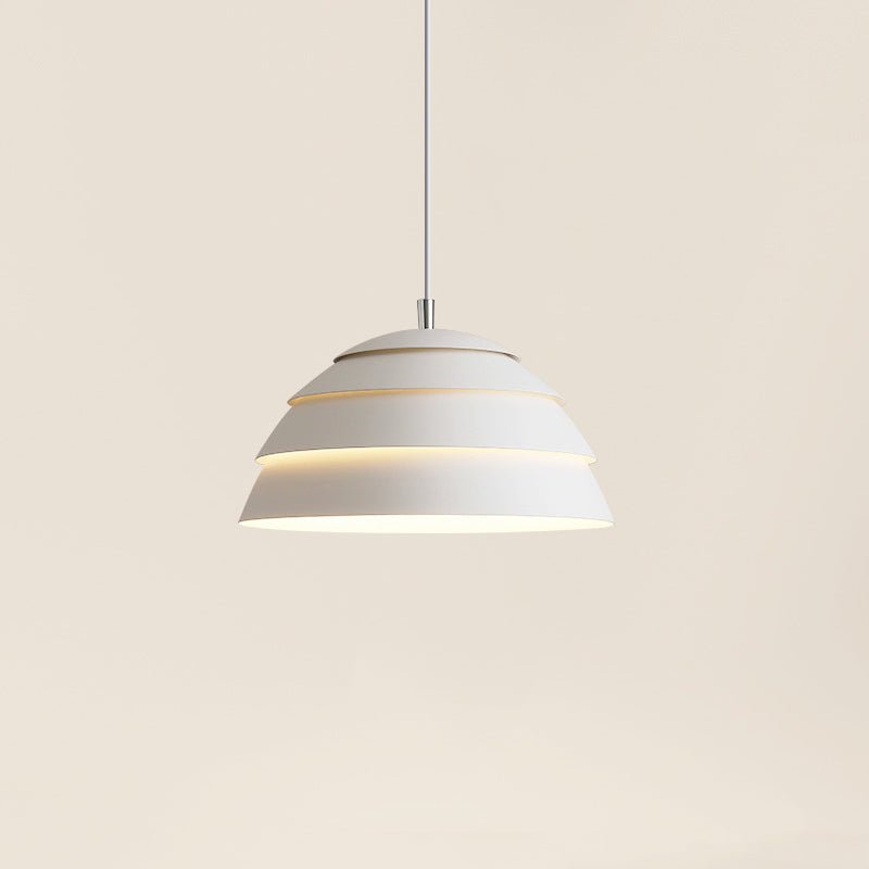 Lámpara Colgante LED de Diseño Nórdico, Cúpula de Hierro y Aluminio, Ideal para Cocinas y Restaurantes, 5W, 35cm 8