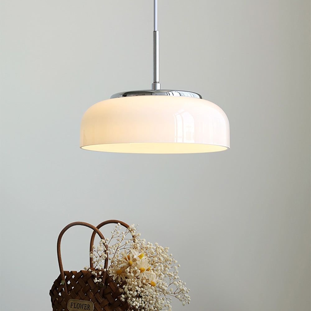 Lámpara Colgante LED de Vidrio Estilo Nórdico Bauhaus – Diseño Minimalista y Elegante 1