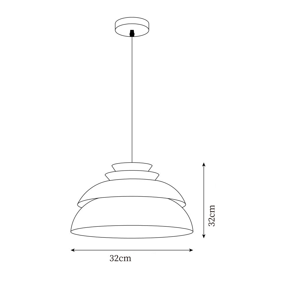 Lámpara Colgante Midori de Diseño Elegante con Elementos Naturales – 32cm 4