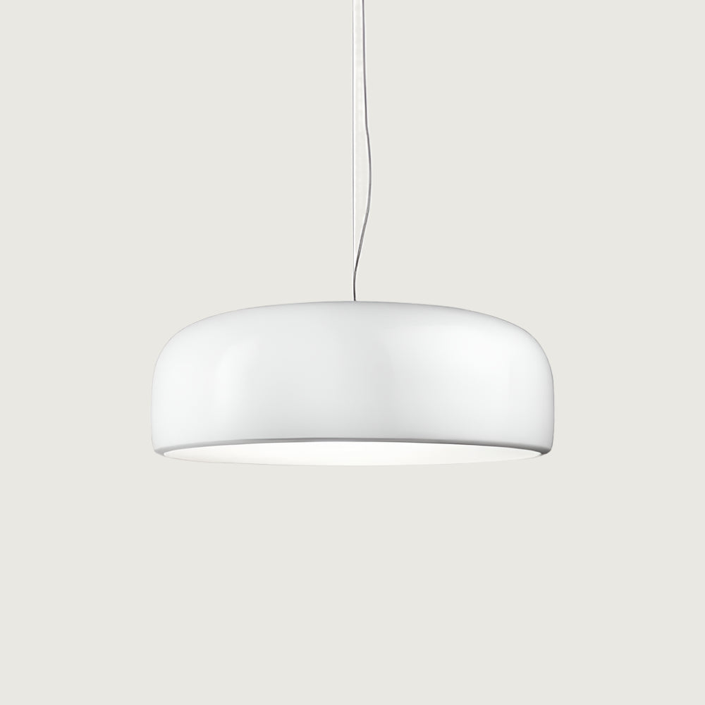 Lámpara Colgante Moderna de Aluminio y Policarbonato, 45cm y 60cm, Estilo Elegante para Techo, Variedad de Colores 0