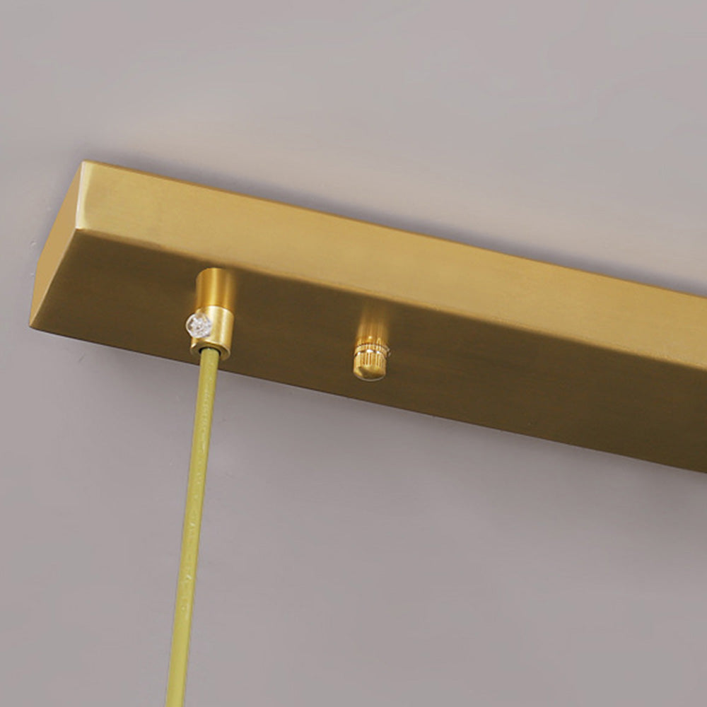 Lámpara Colgante Moderna de Cristal en Forma de Gota de Oro – Elegante Chandelier para Comedor y Sala de Estar 8