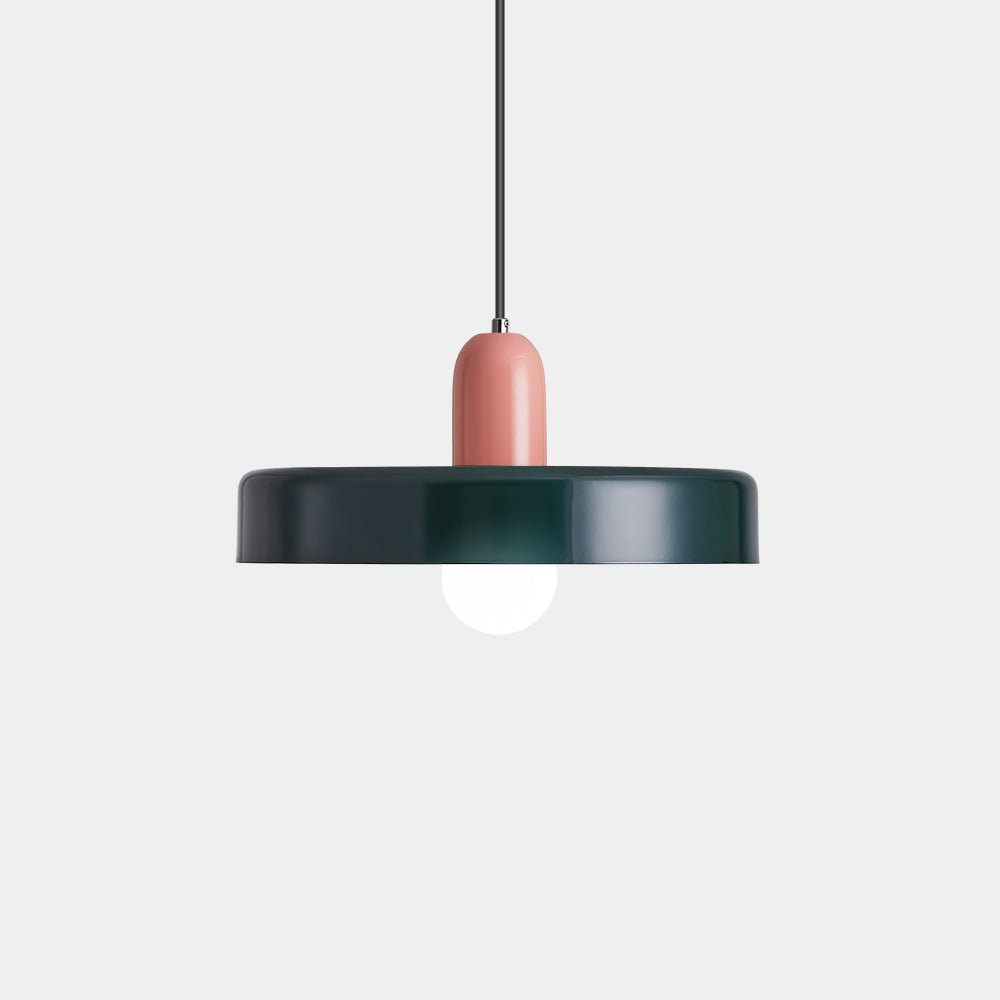 Lámpara Colgante Moderna de Hierro Colorida para Techo – Diseño Artístico para Sala de Estar y Espacios Contemporáneos 12