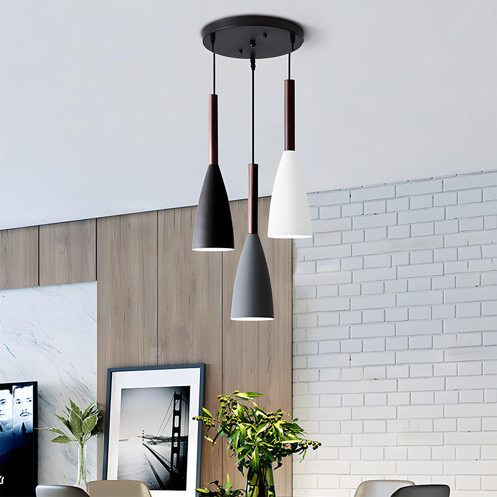 Lámpara Colgante Moderna de Metal en Forma de Cáliz para Dormitorio – Diseño Elegante y Funcional 10