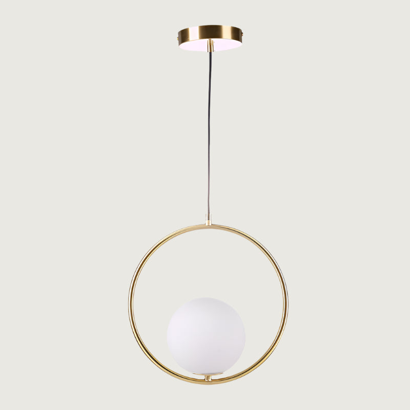 Lámpara Colgante Moderna de Metal y Vidrio con Diseño Elegante – Disponible en Varias Medidas 0