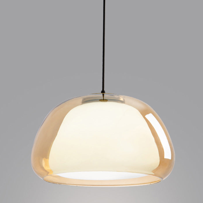 Lámpara Colgante Moderna de Vidrio Lechoso – Diseño Elegante para Iluminación Ambiental 12