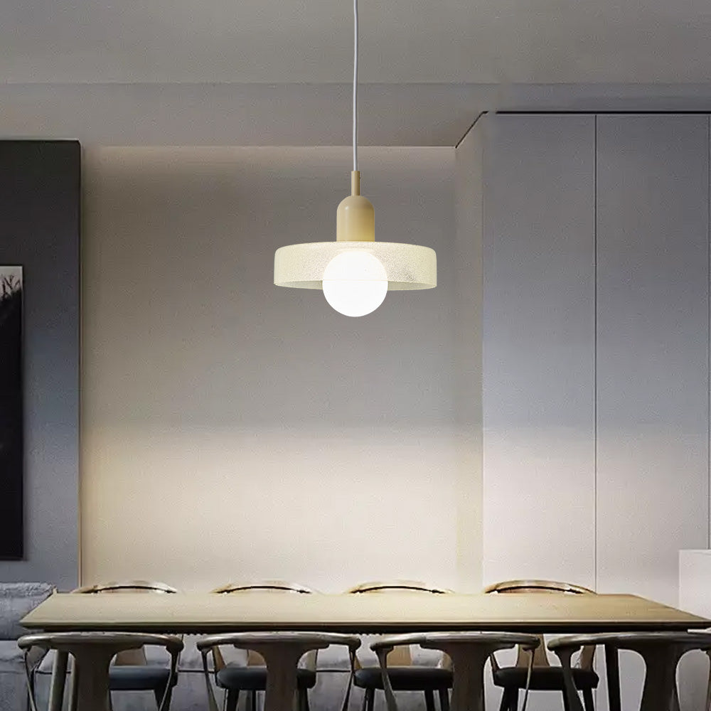 Lámpara Colgante Moderna de Vidrio Transparente para Comedor – Diseño Minimalista y Iluminación Cálida, 150 cm de Cable 2