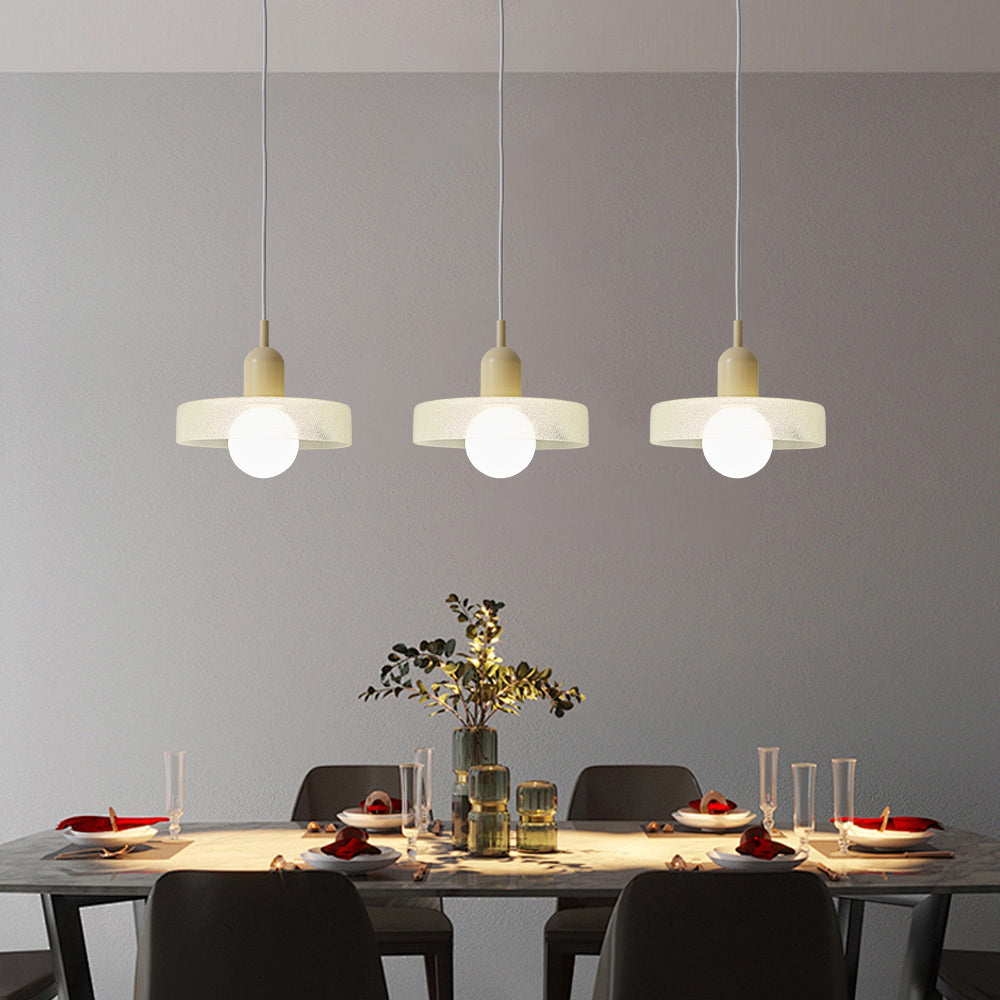 Lámpara Colgante Moderna de Vidrio Transparente para Comedor – Diseño Minimalista y Iluminación Cálida, 150 cm de Cable 4