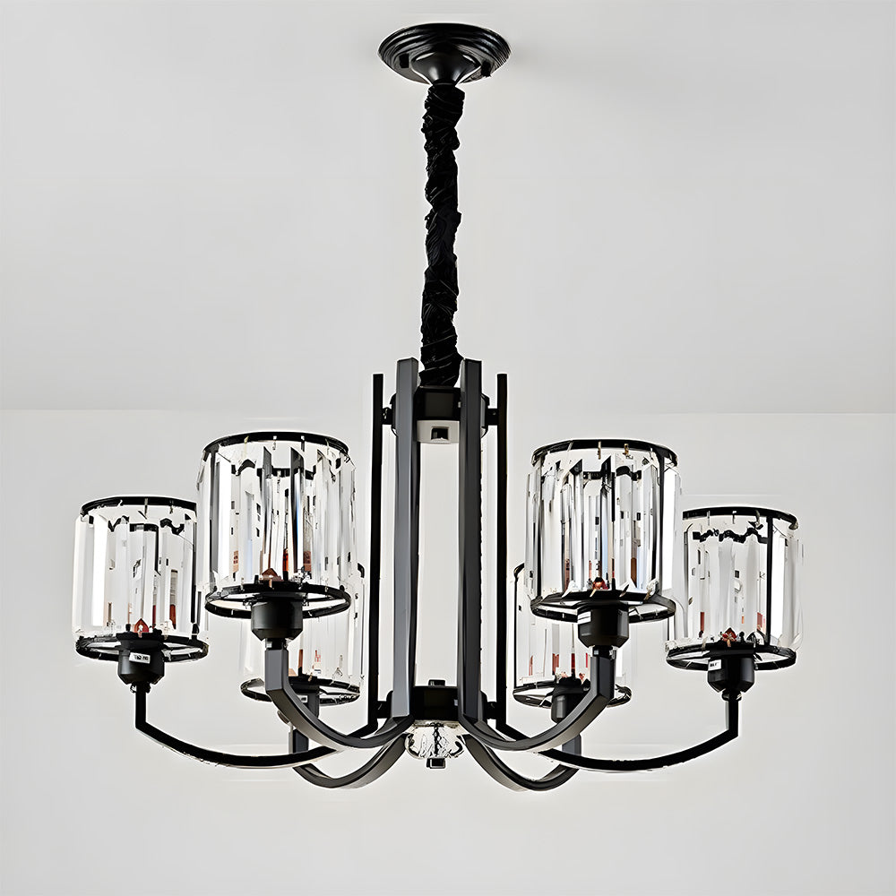 Lámpara Colgante de Cristal Chic para Sala de Estar – Diseño Elegante y Sofisticado 6
