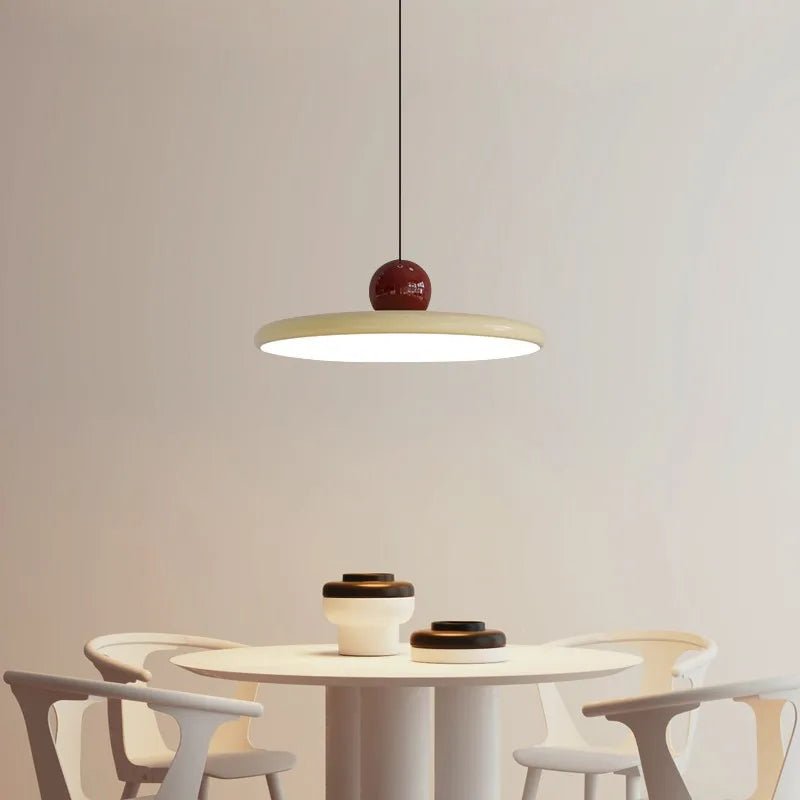 Lámpara Colgante de Cristal Estilo Bauhaus con Iluminación LED – Lámpara de Techo Moderna para Decoración Minimalista 3