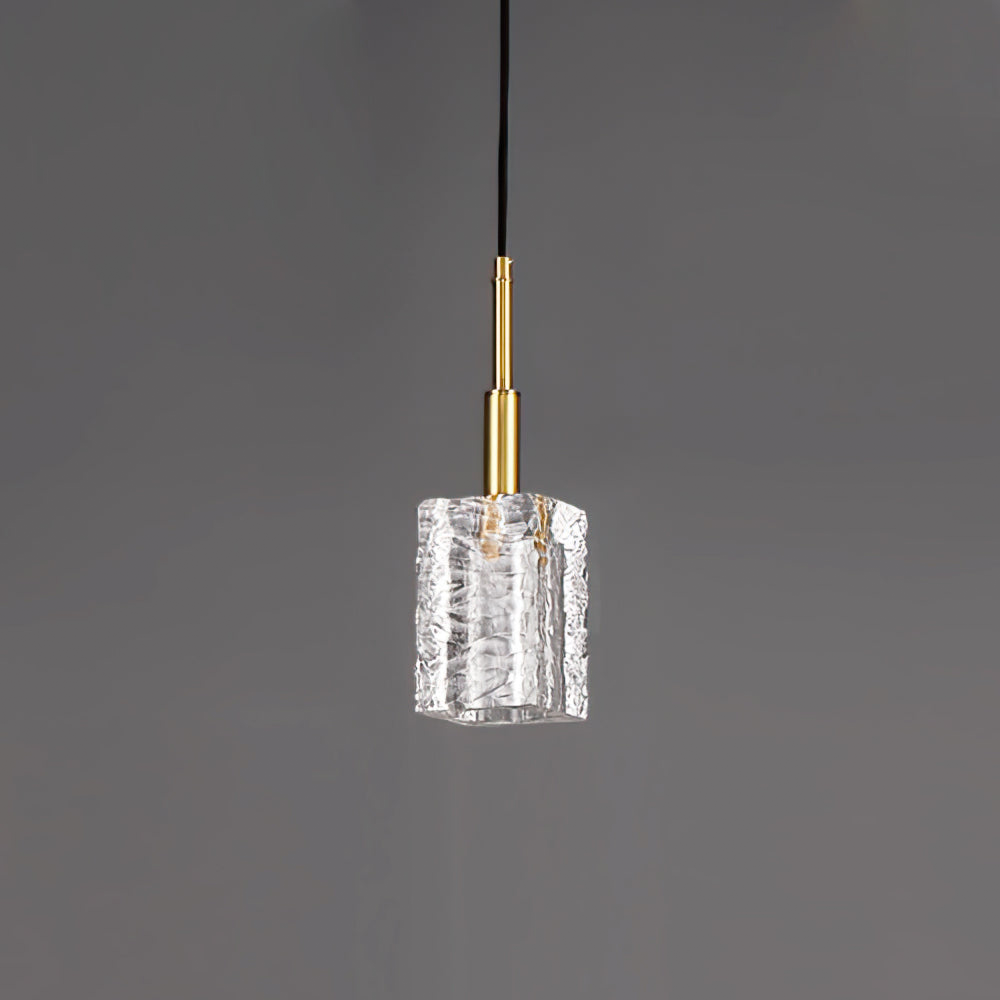 Lámpara Colgante de Cristal Moderna para Techo - Iluminación Elegante y Ajustable para Sala de Estar y Comedor 1