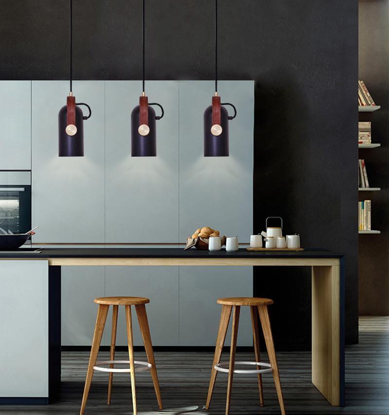 Lámpara Colgante de Diseño Industrial Inspirada en el Mar – Metal, Ajustable en Altura 5