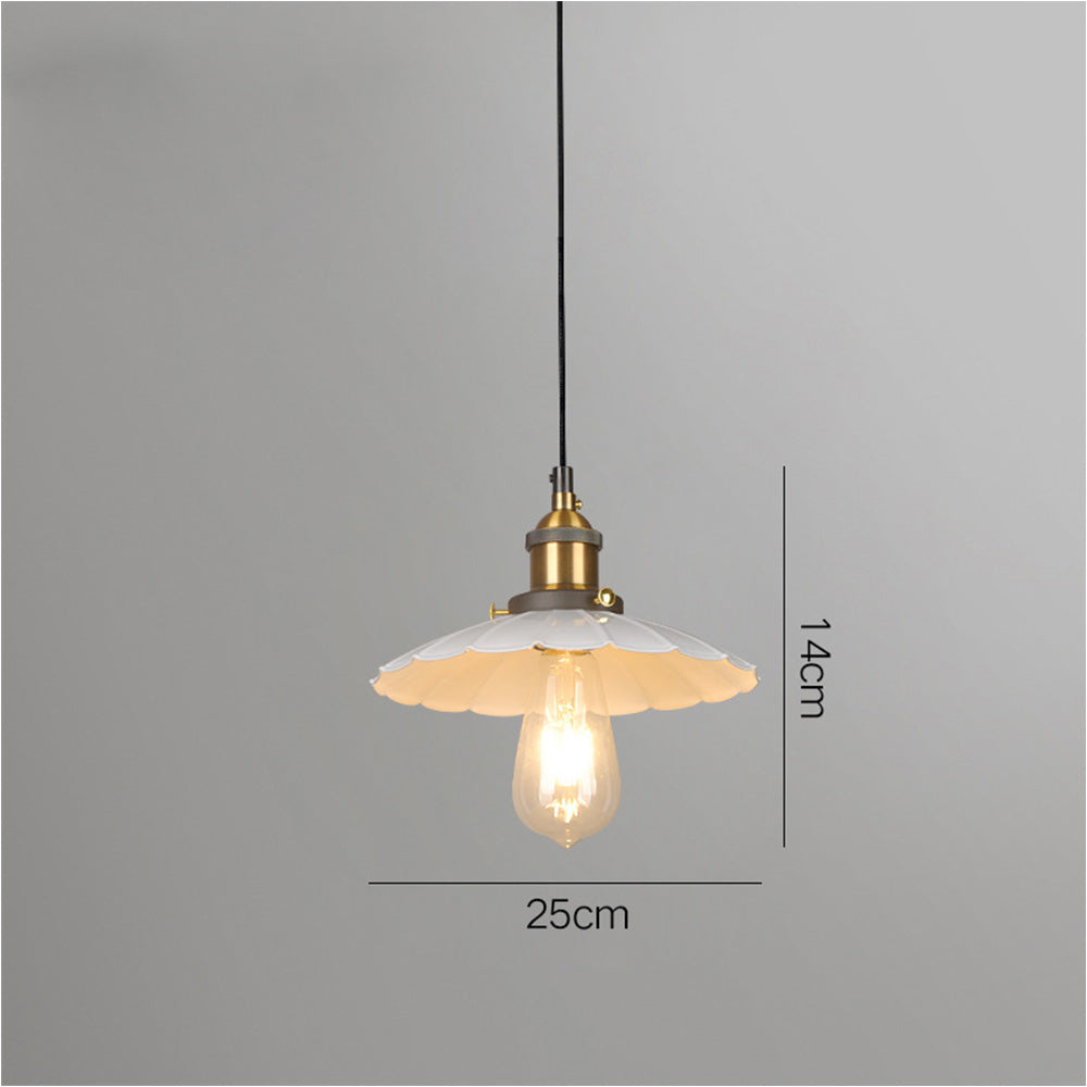 Lámpara Colgante de Diseño Minimalista Blanca para Sala de Estar 3