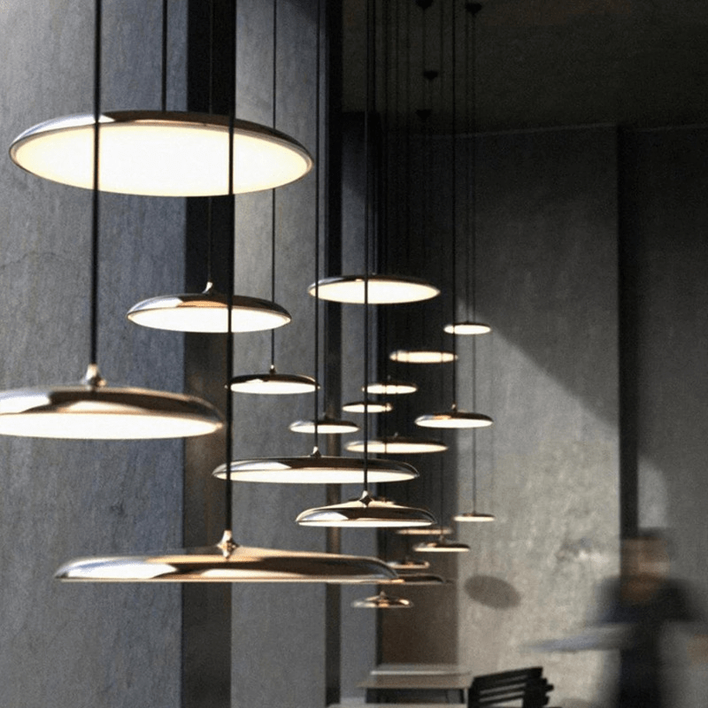 Lámpara Colgante de Estilo Escandinavo con Diseño Minimalista y Luz LED Integrada 6