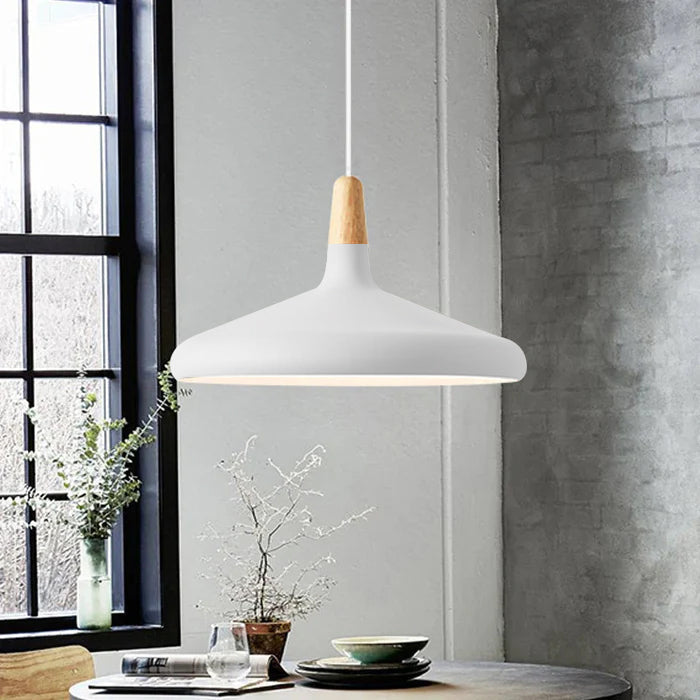 Lámpara Colgante de Madera Creativa Estilo Nórdico – Diseño Minimalista para Iluminar Tu Hogar 7