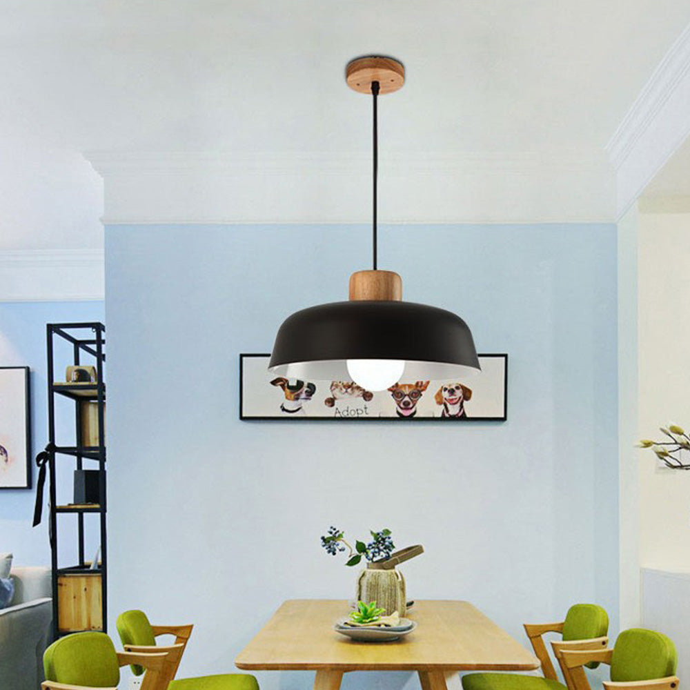 Lámpara Colgante de Madera Creativa Nórdica con Diseño Moderno 11