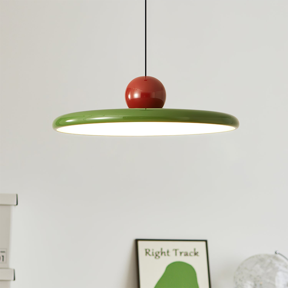 Lámpara Colgante de Metal Nordic Lola con Acabado Minimalista y Luz LED 1