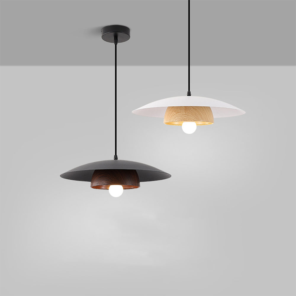 Lámpara Colgante de Metal en Diseño Moderno con Cúpula – Elegante y Duradera 5