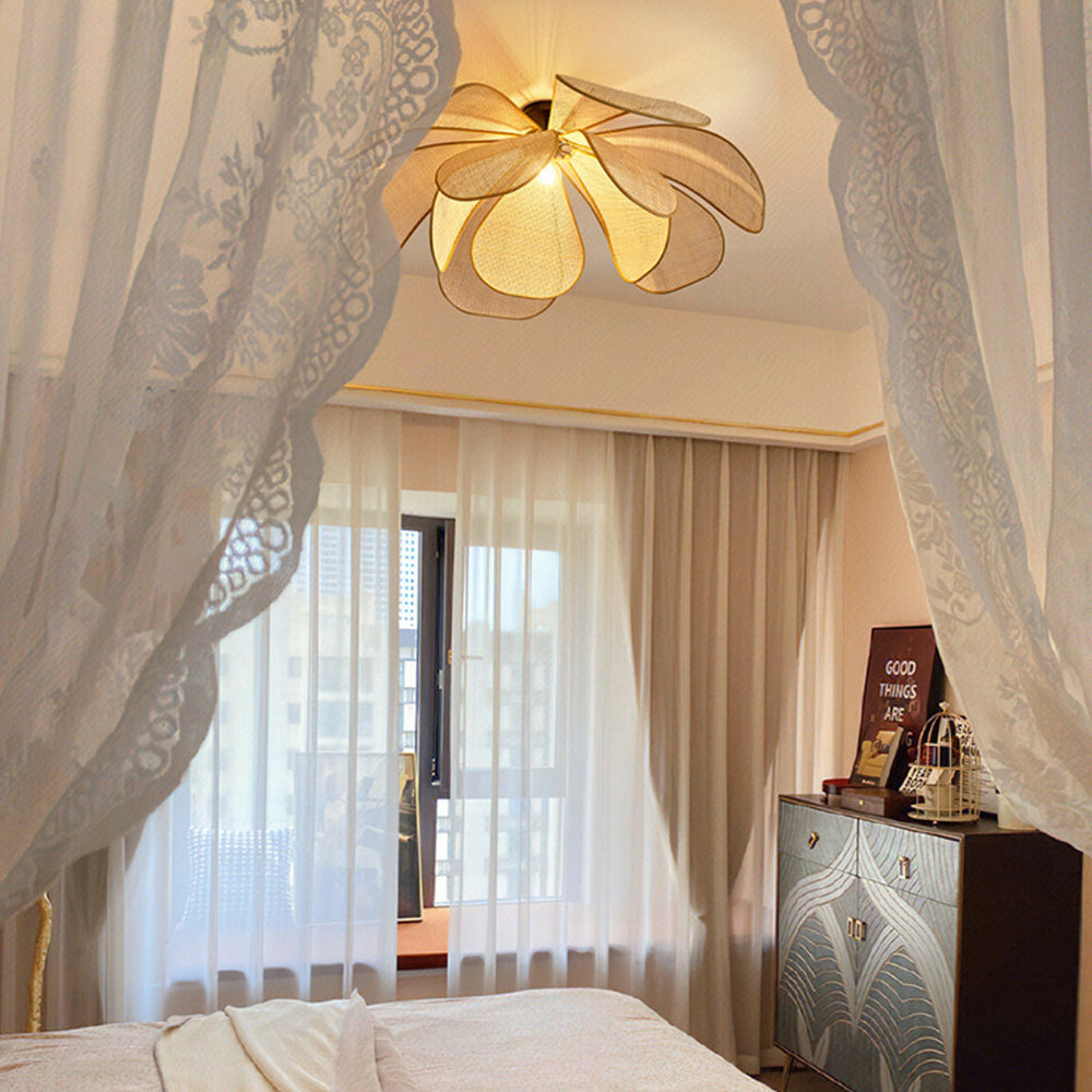 Lámpara Colgante de Ratan con Diseño Rústico y Acabado Natural – Ideal para Interiores Boho 11