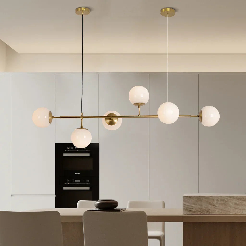 Lámpara Colgante de Vidrio Anzo – Diseño Moderno y Elegante para Iluminación Interior 0