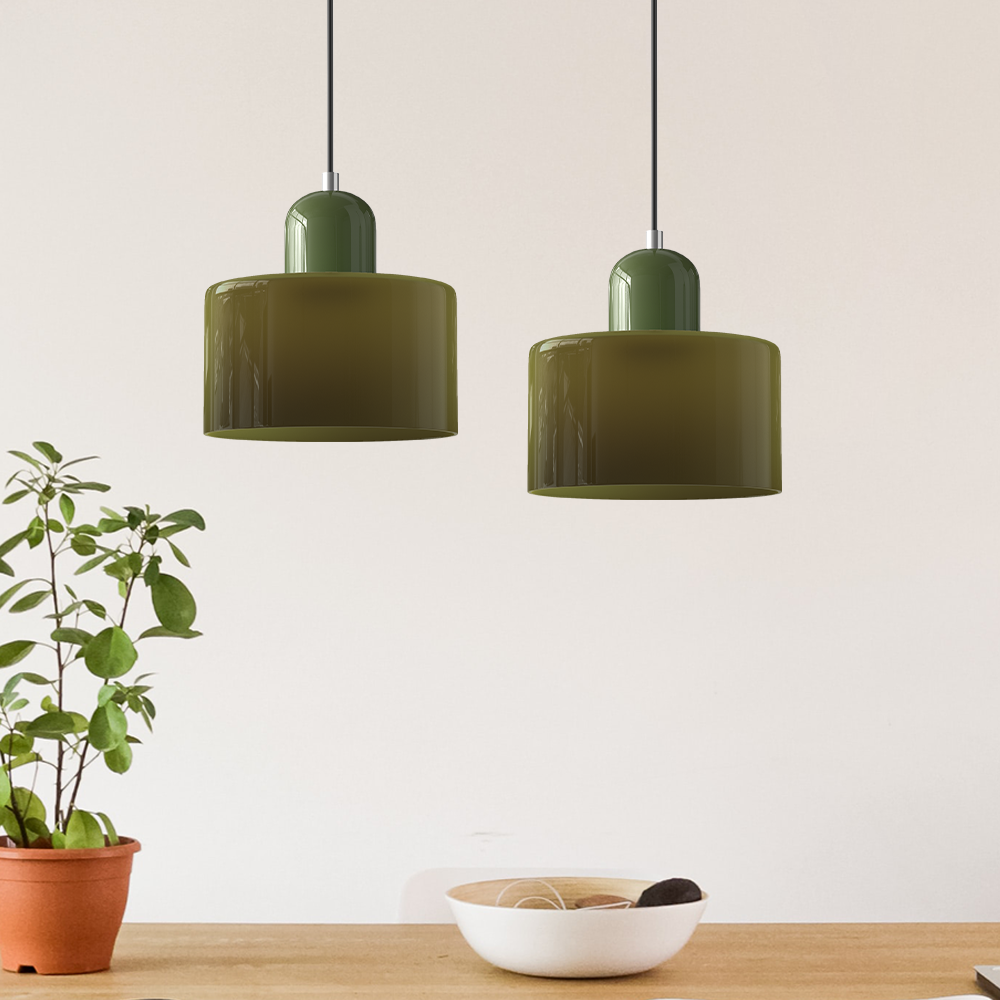 Lámpara Colgante de Vidrio Creativa y Moderna con Diseño Elegante 1