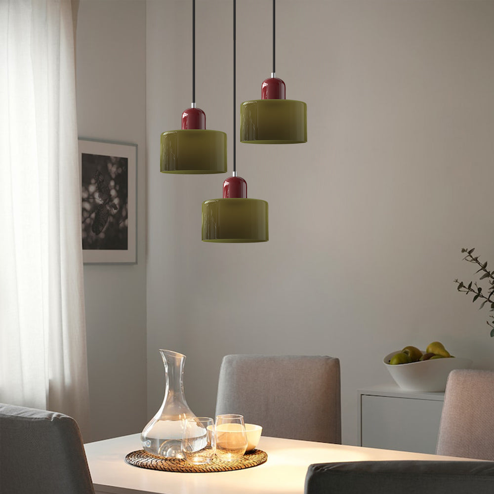 Lámpara Colgante de Vidrio Creativa y Moderna con Diseño Elegante 10