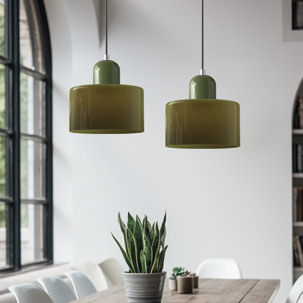 Lámpara Colgante de Vidrio Creativa y Moderna con Diseño Elegante 2