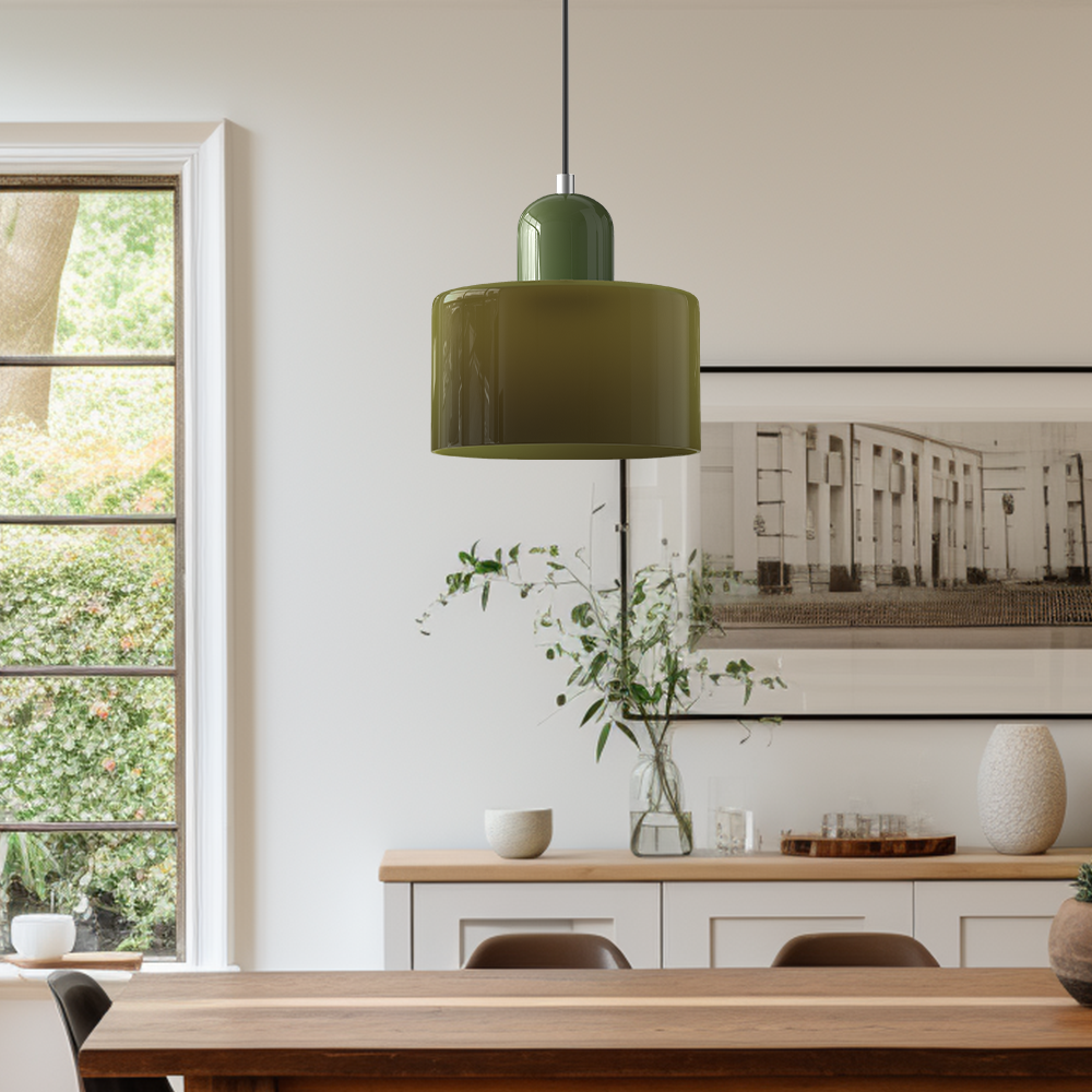 Lámpara Colgante de Vidrio Creativa y Moderna con Diseño Elegante 3